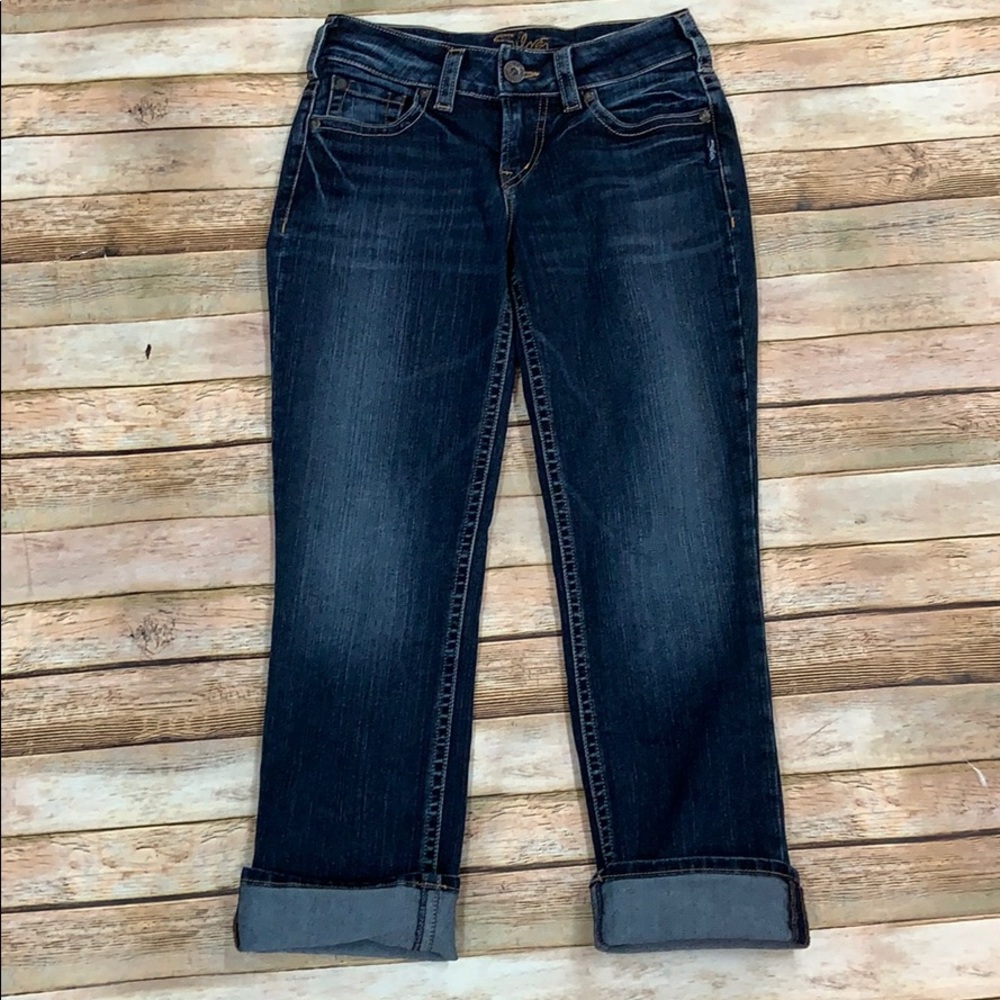 Silver Suki Capris - image 1